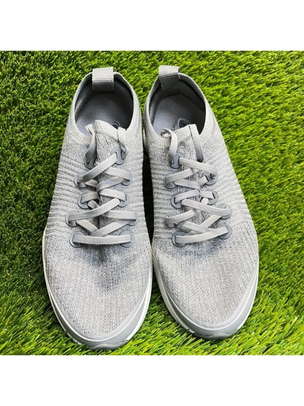 Allbirds Tree Glider Womens Size 6.5 Gray White Athletic Running Shoes Sneakers